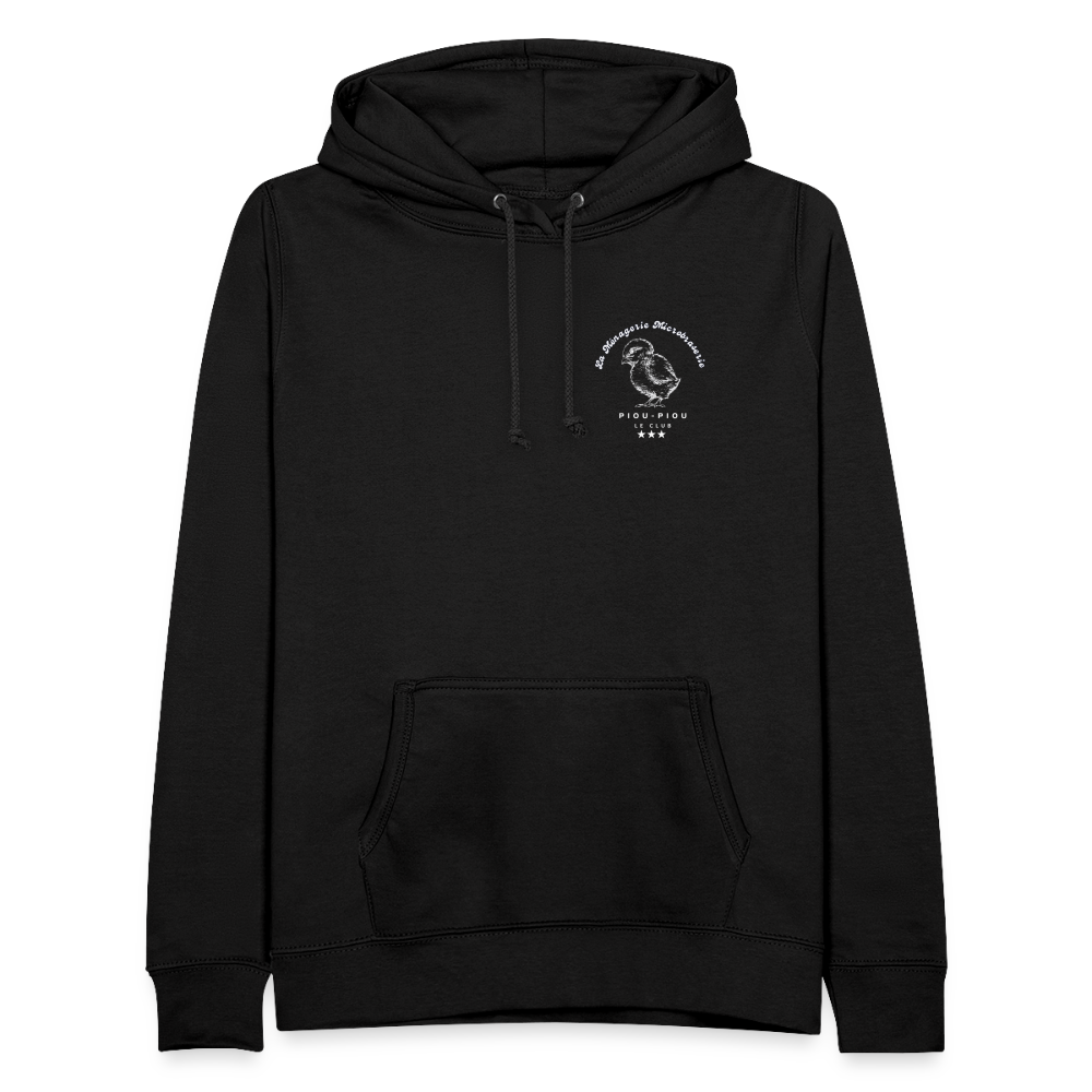 Sweat à capuche Lola 3 étoiles - noir