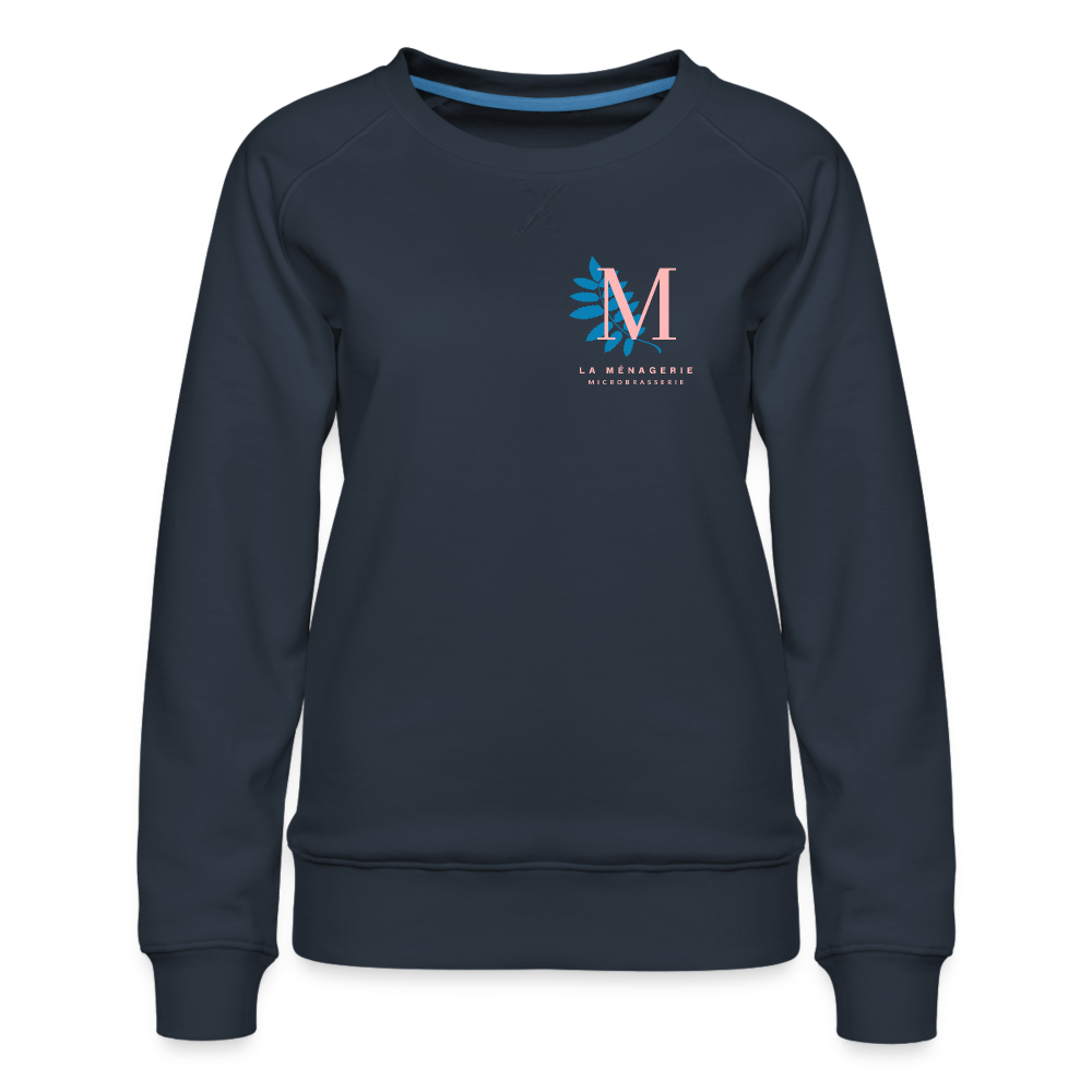 Sweat ras-du-cou Femme - marine